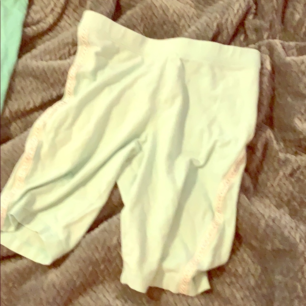 Kid shorts teal